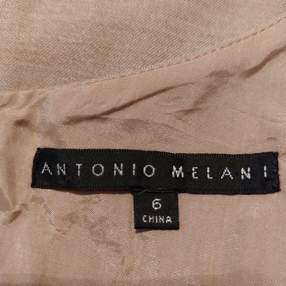 𝅺ANTONIO MELANI LADIES MIDI SLEEVELESS DRESS- 6 - Picture 4 of 4